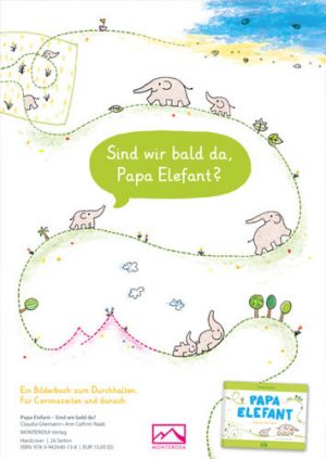 Plakat Papa Elefant